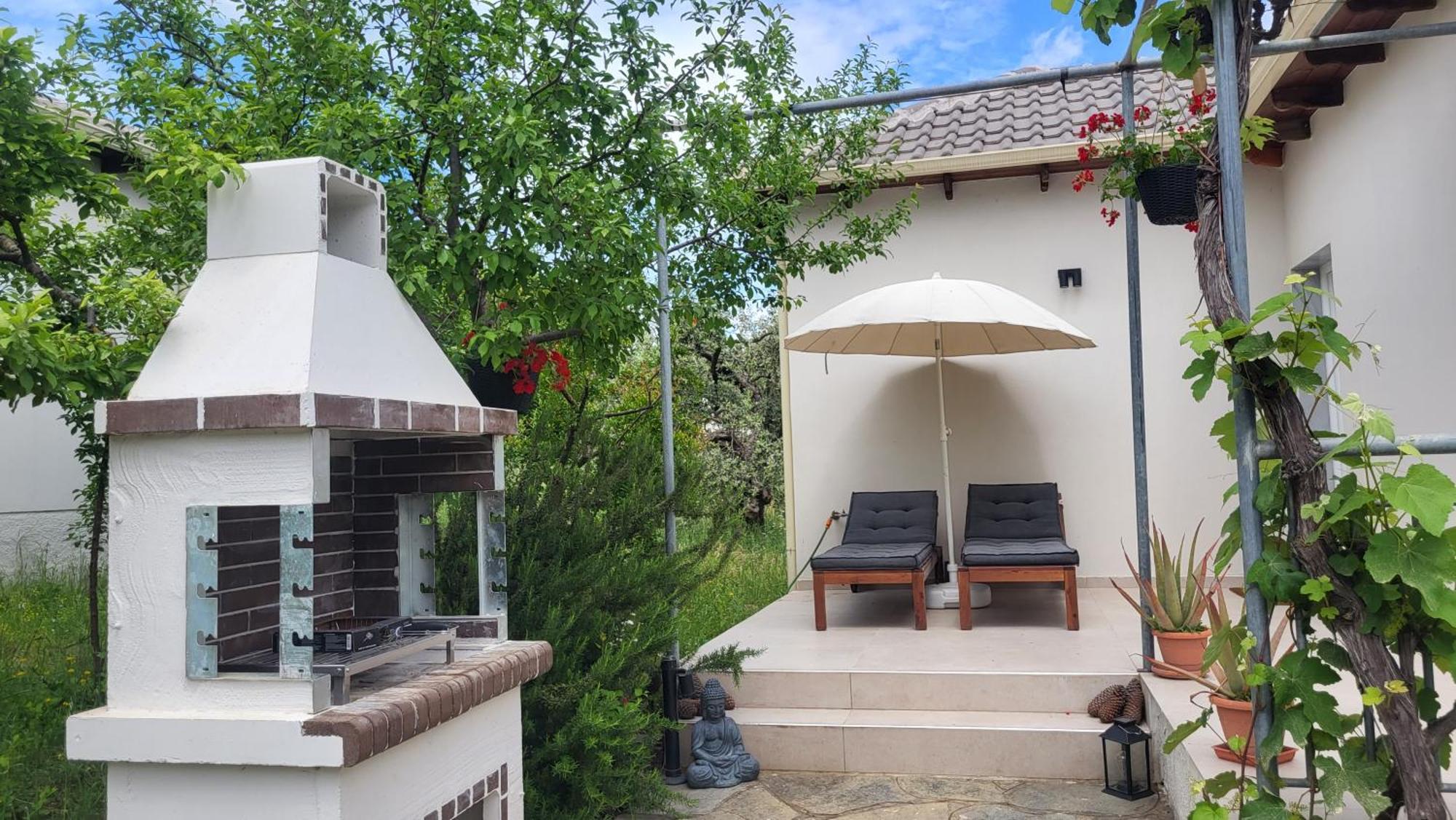 Ioannis Houses - Gemuetliches Ferienhaus Im Olivenhain Skala Potamia  Eksteriør billede